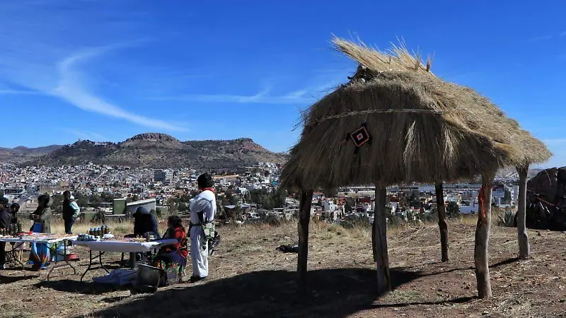 Inauguran Xiriki ceremonial Wixárika en Zacatecas